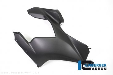 Carbon Fiber Right Side Fairing Panel by Ilmberger Carbon Ducati / Panigale V4 R / 2019