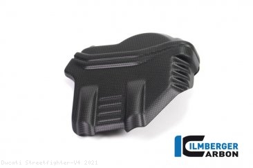 Carbon Fiber Left Side Cylinder Head Cover by Ilmberger Carbon Ducati / Streetfighter V4 / 2021