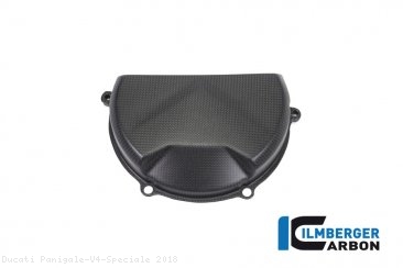 Carbon Fiber Clutch Case Cover by Ilmberger Carbon Ducati / Panigale V4 Speciale / 2018