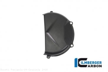 Carbon Fiber Clutch Case Cover by Ilmberger Carbon Ducati / Panigale V4 Speciale / 2018