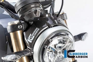 Carbon Fiber Headlight Surround by Ilmberger Carbon Ducati / Scrambler 1100 Sport / 2019