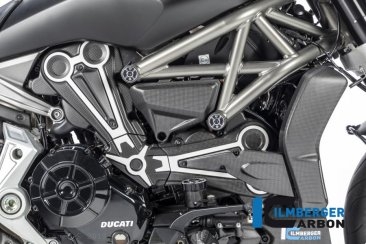 Carbon Fiber Cam Belt Covers with Chrome by Ilmberger Carbon Ducati / XDiavel S / 2019