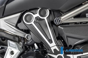 Carbon Fiber Cam Belt Covers with Chrome by Ilmberger Carbon Ducati / XDiavel / 2019