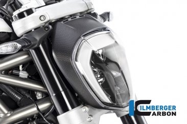 Carbon Fiber Headlight Outer Ring by Ilmberger Carbon Ducati / XDiavel / 2019