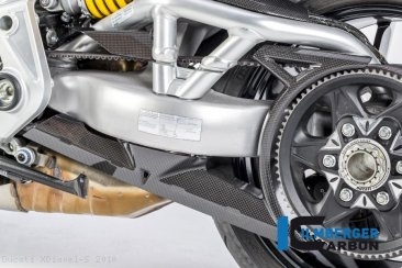 Carbon Fiber Belt Cover by Ilmberger Carbon Ducati / XDiavel S / 2016