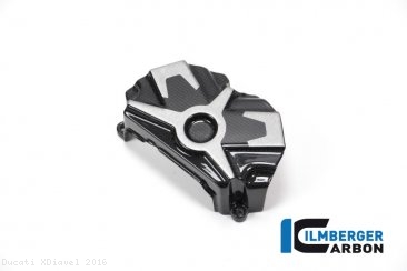 Carbon Fiber Cam Belt Covers with Chrome by Ilmberger Carbon Ducati / XDiavel / 2016