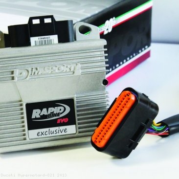 Rapid Bike EXCLUSIVE EVO Auto Tuning Fuel Management Tuning Module Ducati / Hypermotard 821 / 2013