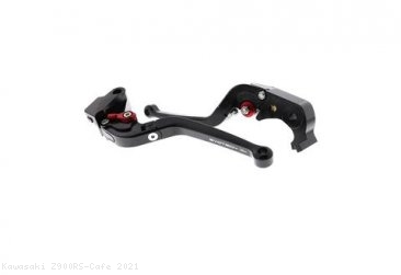 Standard Length Folding Brake and Clutch Lever Set by Evotech Kawasaki / Z900RS Cafe / 2021