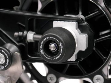 Rear Axle Sliders by Evotech Performance Husqvarna / Svartpilen 701 / 2019