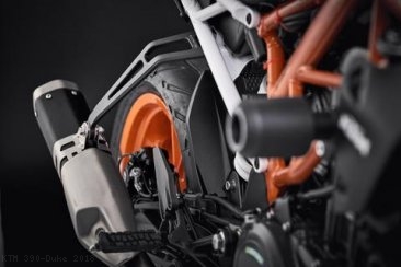 EXHAUST HANGER BRACKET WITH RECTIFIER GUARD BY EVOTECH PERFORMANCE KTM / 390 Duke / 2018