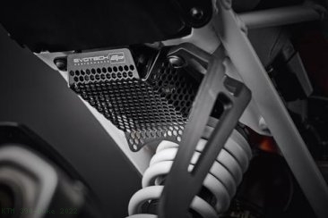 EXHAUST HANGER BRACKET WITH RECTIFIER GUARD BY EVOTECH PERFORMANCE KTM / 390 Duke / 2022
