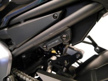 Exhaust Hanger Bracket with Passenger Peg Blockoff by Evotech Performance