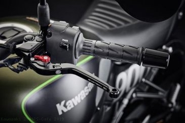 Standard Length Folding Brake and Clutch Lever Set by Evotech Kawasaki / Z900RS Cafe / 2019