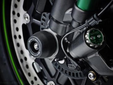 Front Fork Axle Sliders by Evotech Performance Kawasaki / Ninja ZX-10R / 2023