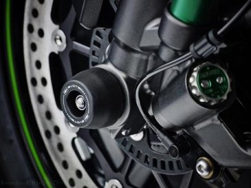 Front Fork Axle Sliders by Evotech Performance Kawasaki / Ninja ZX-10RR / 2019