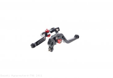 Shorty Brake And Clutch Lever Set by Evotech Ducati / Hypermotard 796 / 2011