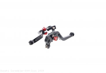 Shorty Brake And Clutch Lever Set by Evotech Ducati / Scrambler 800 Icon / 2019