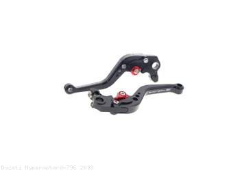 Shorty Brake And Clutch Lever Set by Evotech Ducati / Hypermotard 796 / 2009