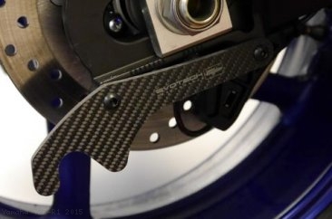 Carbon Fiber GP Style Paddock Stand Plates by Evotech Performance Yamaha / YZF-R1 / 2015