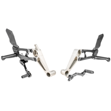 FXR Adjustable Rearsets by Gilles Tooling Aprilia / Tuono 660 / 2022