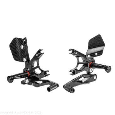 FXR Adjustable Rearsets by Gilles Tooling Kawasaki / Ninja ZX-10R / 2021