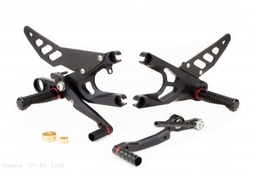 FXR Adjustable Rearsets by Gilles Tooling Yamaha / YZF-R6 / 2019