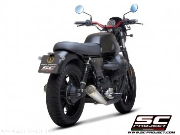 Conic "70s Style" Exhaust by SC-Project Moto Guzzi / V7 III / 2020