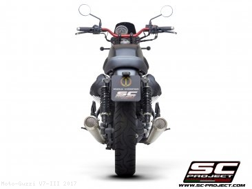 Conic "70s Style" Exhaust by SC-Project Moto Guzzi / V7 III / 2017