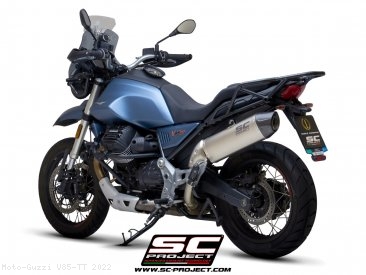 Moto guzzi v85tt exhaust on sale