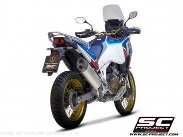 "Adventure" Exhaust by SC-Project Honda / CRF1100L Africa Twin / 2020