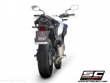 SC1-M Exhaust by SC-Project Honda / CB500X / 2022
