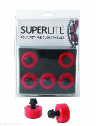 Superlite 5 Piece Polyurethane Cush Drive Set Ducati / 848 / 2008