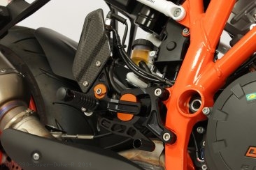 VCR Adjustable Rearsets by Gilles Tooling KTM / 1290 Super Duke R / 2014