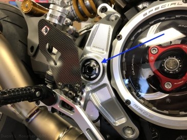Rearset Frame Plug Kit by Ducabike Ducati / Monster 696 / 2013