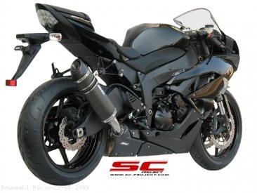 Oval Exhaust by SC-Project Kawasaki / Ninja ZX-6R / 2009