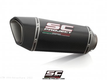 SC1-R Exhaust by SC-Project KTM / 890 Adventure / 2022