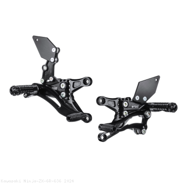 Adjustable Rearsets by Bonamici Kawasaki / Ninja ZX-6R 636 Adjustable Rearsets by Bonamici Kawasaki / Ninja ZX-6R 636