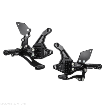 Adjustable Rearsets by Bonamici Kawasaki / Z900 / 2019
