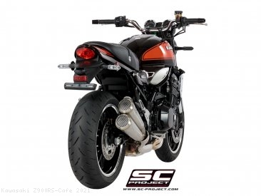 Conic "70s Style" Exhaust by SC-Project Kawasaki / Z900RS Cafe / 2021