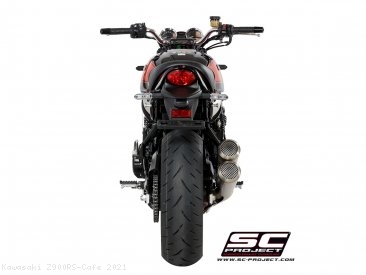 Conic "70s Style" Exhaust by SC-Project Kawasaki / Z900RS Cafe / 2021