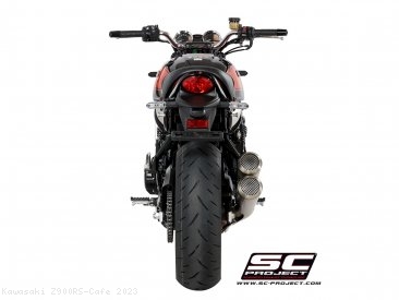 Conic "70s Style" Exhaust by SC-Project Kawasaki / Z900RS Cafe / 2023