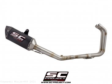 SC1-M Exhaust by SC-Project Kawasaki / Ninja 400 / 2021