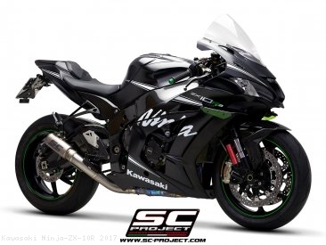 CR-T Exhaust by SC-Project Kawasaki / Ninja ZX-10R / 2017