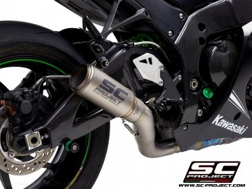 CR-T Exhaust by SC-Project Kawasaki / Ninja ZX-10RR / 2017