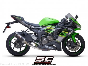 Central Link Pipe by SC-Project Kawasaki / Ninja ZX-6R 636 / 2022