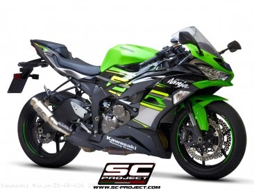 GP70-R Exhaust by SC-Project Kawasaki / Ninja ZX-6R 636 / 2023