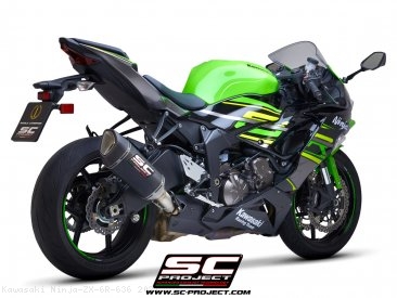 SC1-R Exhaust by SC-Project Kawasaki / Ninja ZX-6R 636 / 2021