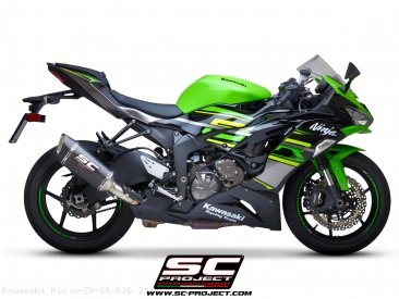 SC1-R Exhaust by SC-Project Kawasaki / Ninja ZX-6R 636 / 2019