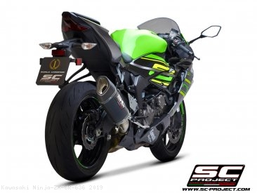 SC1-R Exhaust by SC-Project Kawasaki / Ninja ZX-6R 636 / 2019