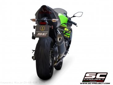 SC1-R Exhaust by SC-Project Kawasaki / Ninja ZX-6R 636 / 2024